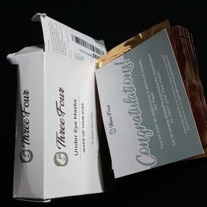 Crystal collagen Gold powder eye mask